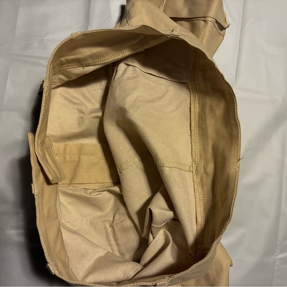 NEW Cargo Mini Skirt Khaki Size L Utilitycore Gorpcore Cosplay Streetwear - Picture 6 of 6